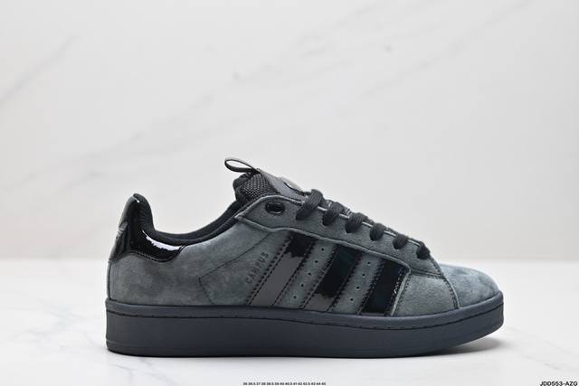 公司级adidas Originals Campus 00S 学院系列 面包风经典复古低帮百搭休闲运动板鞋 货号:Hq9072 尺码:36 36.5 37 38