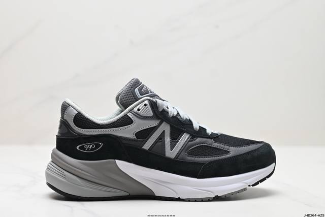 公司级new Balance M990代系列 美产血统复古运动跑步鞋自1982年问世的元祖级老爹鞋990系列 货号:M990Bk6 Size:40 40.5 4