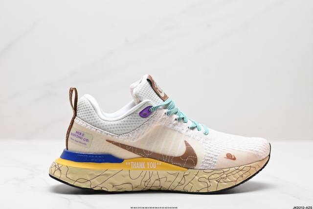 公司级nike Zoom React Infinity Run Fk 3 耐克马拉松机能风格运动鞋 实拍首发 鞋款搭载柔软泡绵 在运动中为你塑就缓震脚感 设计灵