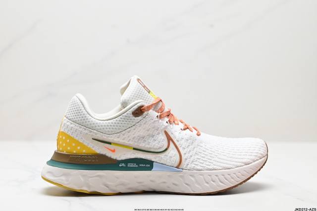 公司级nike Zoom React Infinity Run Fk 3 耐克马拉松机能风格运动鞋 实拍首发 鞋款搭载柔软泡绵 在运动中为你塑就缓震脚感 设计灵