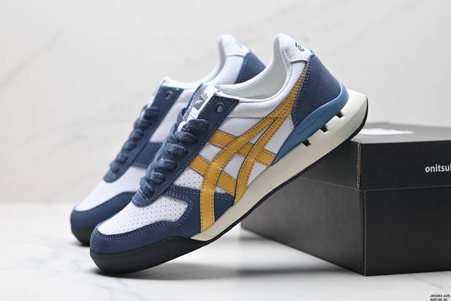 公司级onitsuka Tiger鬼塚虎 Ultimate 81 Ex 绒面革 防滑耐磨低帮 生活休闲鞋 货号:1183B510-103 尺码:36-45 Id