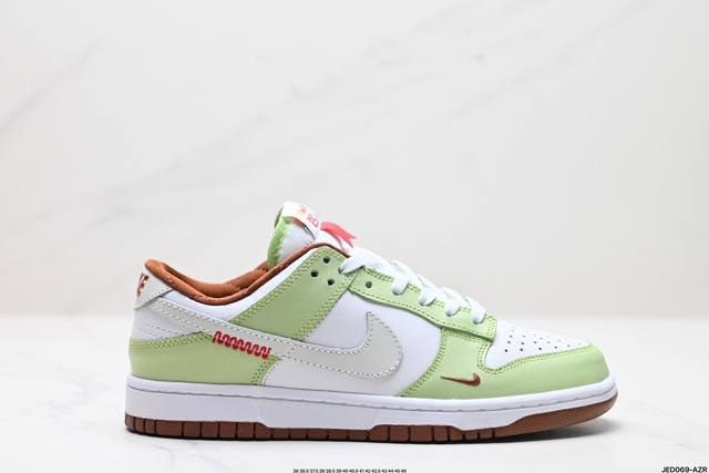 公司级耐克nike Dunk Low 扣篮系列 复古低帮休闲运动滑板板鞋 采用脚感柔软舒适zoomair气垫 有效吸收滑板等极限运动在落地时带来的冲击力 为街头