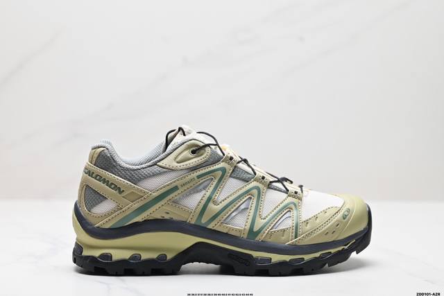 公司级salomon Xt-Quest Adv Beige “ 萨洛蒙 探索者系列户外越野跑鞋 410588 28鞋面采用sensifit贴合技术 全方位贴合包