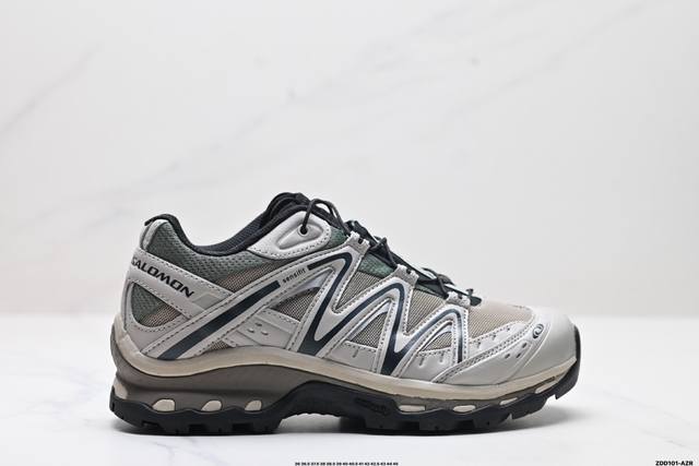 公司级salomon Xt-Quest Adv Beige “ 萨洛蒙 探索者系列户外越野跑鞋 410588 28鞋面采用sensifit贴合技术 全方位贴合包