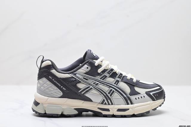 公司级asics Gel-Kahana 8 亚瑟士经典户外跑鞋如今机能风和户外风吹得正劲 这款gel-Kahana 8便是主打urban Outdoor机能越野