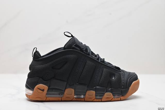 公司级耐克nike Wmns Air More Uptempo Gs Barely Green 皮蓬初代系列经典高街百搭休闲运动文化篮球鞋美国队配色 货号:Fz