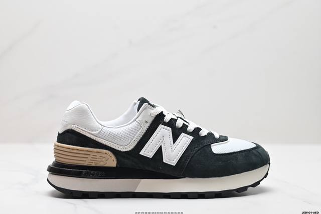 公司级升级原楦开发纸版版型#全新574升级版来啦！Nb新百伦new Balance U574升级版系列低帮复古休闲运动慢跑鞋 货号:U574Lgra 尺码:36