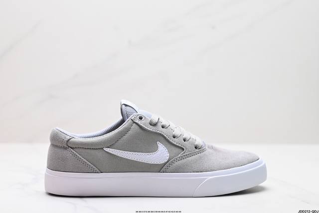 公司级耐克nike Sb Chron Solarsoft 百搭单品 太阳软底系列内增高休闲百搭滑板板鞋 采用耐磨翻毛皮拼接透气帆布鞋面材质#搭载双密度泡棉鞋垫