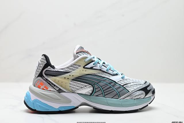 公司级puma Velophasis Technisch 彪马 舒适百搭 防滑 低帮 生活休闲鞋 货号:389365 09 尺码:35.5 36 37 37.5