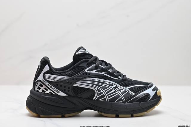 公司级puma Velophasis Technisch 彪马 舒适百搭 防滑 低帮 生活休闲鞋 货号:389365 09 尺码:35.5 36 37 37.5