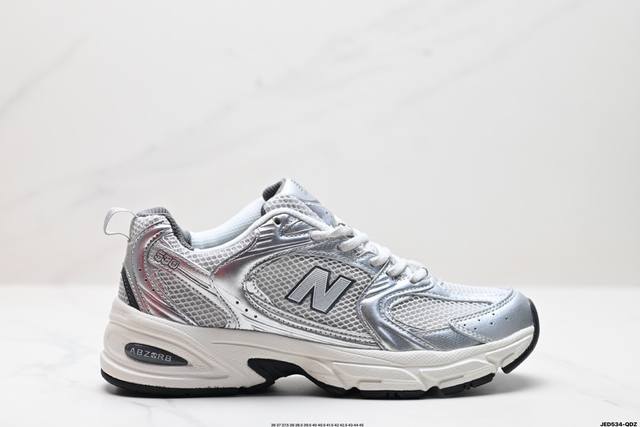 公司级new Balance Mr530系列复古老爹风网布跑步休闲运动鞋 货号:Mr530Lg 尺码:36 37 37.5 38 38.5 39.5 40 40