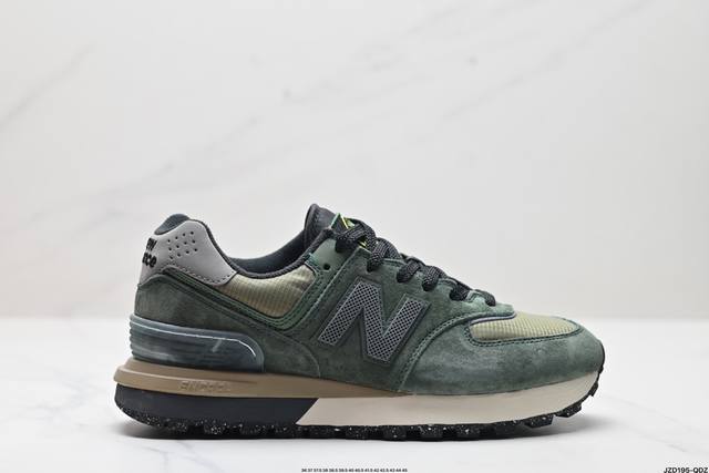 真标升级原楦开发纸版版型#全新574升级版来啦！Nb新百伦new Balance U574升级版系列低帮复古休闲运动慢跑鞋 货号:U574Lgtn 尺码:36