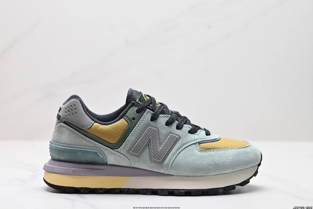 真标升级原楦开发纸版版型#全新574升级版来啦！Nb新百伦new Balance U574升级版系列低帮复古休闲运动慢跑鞋 货号:U574Lgtn 尺码:36