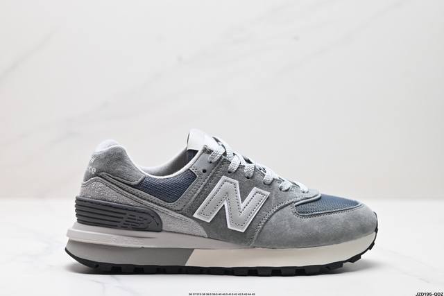 真标升级原楦开发纸版版型#全新574升级版来啦！Nb新百伦new Balance U574升级版系列低帮复古休闲运动慢跑鞋 货号:U574Lgtn 尺码:36