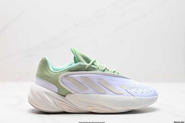 真标阿迪达斯adidas Ozelia水管2.0 复古运动老爹鞋 大底侧面字体重点升级 整理度完美提升 高密度柔性编织 货号:Gx3255 尺码:36 36.5