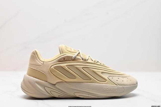 真标阿迪达斯adidas Ozelia水管2.0 复古运动老爹鞋 大底侧面字体重点升级 整理度完美提升 高密度柔性编织 货号:Gx3255 尺码:36 36.5