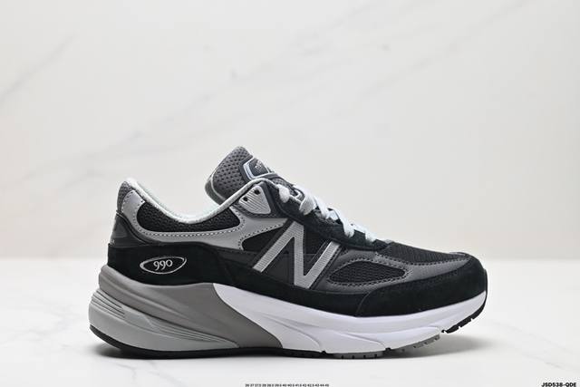 公司级新百伦 New Balance U990美产血统复古运动跑步鞋“自1982年问世的元祖级“老爹鞋”990系列 货号:U990Lo6 尺码:36 37 37