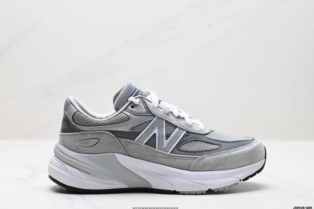 公司级新百伦 New Balance U990美产血统复古运动跑步鞋“自1982年问世的元祖级“老爹鞋”990系列 货号:U990Lo6 尺码:36 37 37