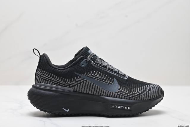 公司级耐克nike Zoomx Invincible Run Fk4 马拉松 轻量休闲运动慢跑鞋 货号:Dr2615-010 尺码:36 36.5 37.5 3