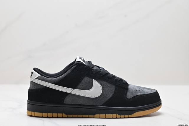 公司级耐克nike Sb Dunk Low扣篮系列低帮休闲运动滑板板鞋采用软质牛剖皮鞋面材质#正确后跟反口里弧度#原厂中底布正确印刷#鞋垫嵌入缓震乳胶+Sole