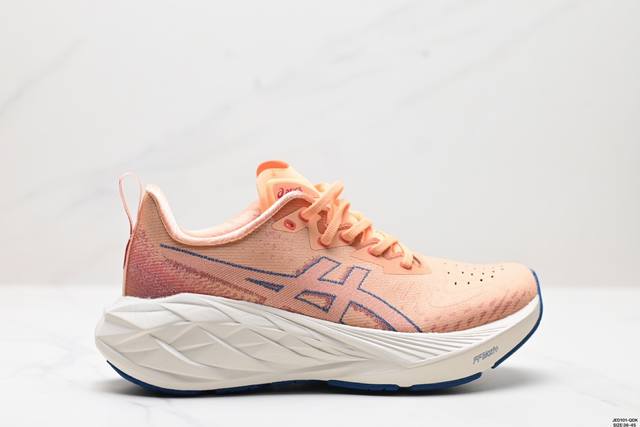 公司级asics Novablast 4 轻量跑鞋 低帮轻量透气缓震休闲运动跑步鞋 货号:1012B510-800 尺码:36-45 Id:Jed101-Qdk