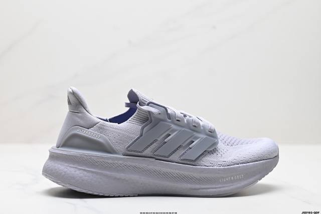 公司级阿迪达斯adidas Ultraboost 5X 耐磨缓震休闲运动跑鞋 采用网材搭配反光皮革鞋面 配上stretchweb网格外底 提供非凡穿着体验 一体