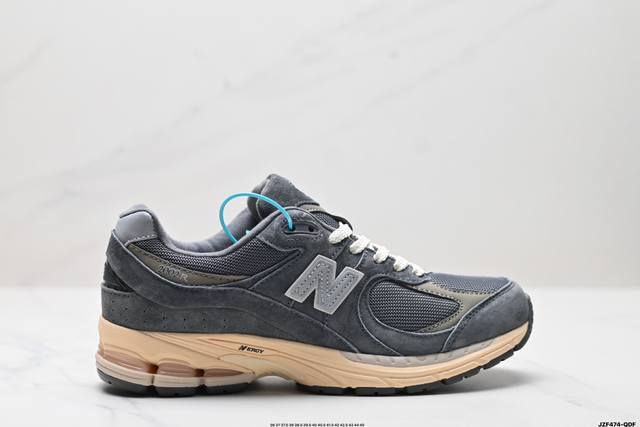 真标新百伦new Balance M2002 系列复古老爹风 男女休闲鞋情侣百搭慢跑鞋运动男鞋女鞋 采用拼接网眼织物鞋面 后跟搭载外露缓震胶 货号:M2002R