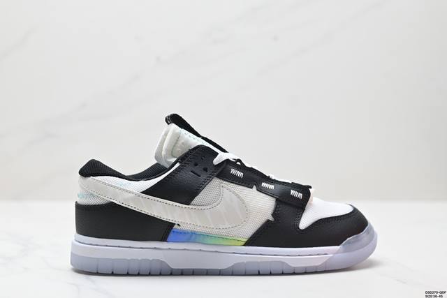 公司级融入登山户外机能元素，Virgil Abloh设计师独立品牌off-White X Futura X Nike Sb Dunkpine Green Ow扣