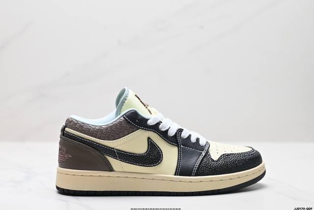 真标nike Air Jordan 1 Low Aj1乔1低帮休闲板鞋 同步官方配色 官方货号:Hq3437-101 Size:36 36.5 37.5 38