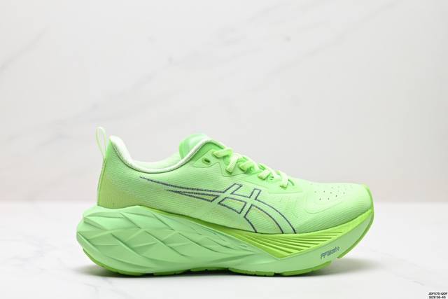 公司级asics Novablast 4 轻量跑鞋 低帮轻量透气缓震休闲运动跑步鞋 货号:1012B722-100 尺码:36-45 Id:Jjf575-Qdf