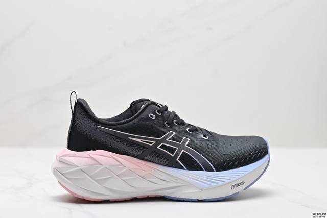 公司级asics Novablast 4 轻量跑鞋 低帮轻量透气缓震休闲运动跑步鞋 货号:1012B722-100 尺码:36-45 Id:Jjf575-Qdf