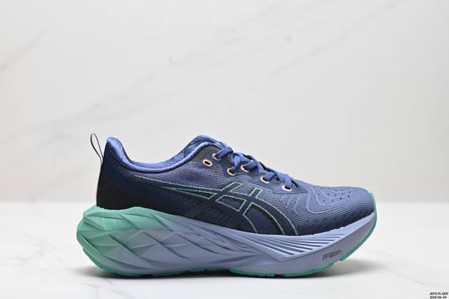 公司级asics Novablast 4 轻量跑鞋 低帮轻量透气缓震休闲运动跑步鞋 货号:1012B722-100 尺码:36-45 Id:Jjf575-Qdf