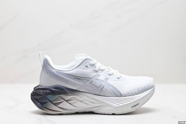 公司级asics Novablast 4 轻量跑鞋 低帮轻量透气缓震休闲运动跑步鞋 货号:1012B722-100 尺码:36-45 Id:Jjf575-Qdf