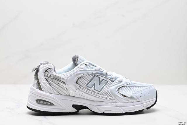 真标new Balance Mr530系列复古老爹风网布跑步休闲运动鞋 货号:Mr530Ka 尺码:36-45 Id:Drf474-Qdg