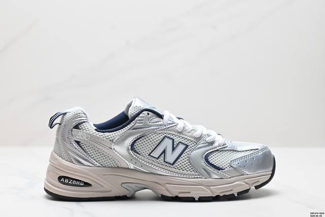 真标new Balance Mr530系列复古老爹风网布跑步休闲运动鞋 货号:Mr530Ka 尺码:36-45 Id:Drf474-Qdg