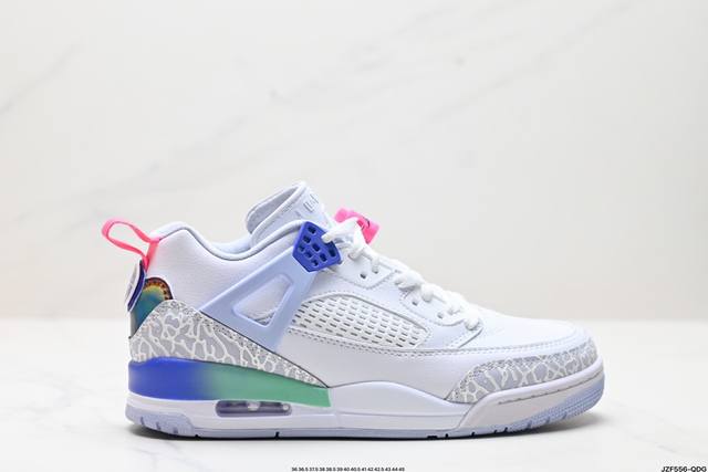 真标nike Air Jordan Spizike Low舒适百搭 防滑耐磨 低帮 复古篮球鞋 货号:Fq 9-006 尺码:36 36.5 37.5 38 3