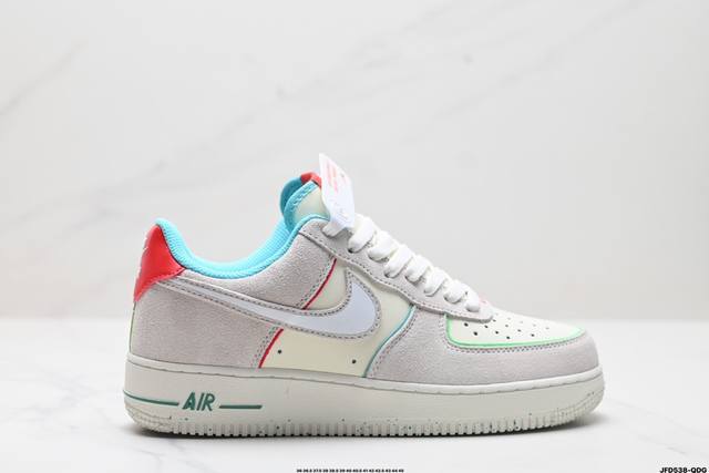 公司级nike Air Force 1‘07 原楦头原纸板 打造纯正低帮空军版型 专注外贸渠道 全掌内置蜂窝气垫 原盒配件 原厂中底钢印、拉帮完美 货号:Fb8