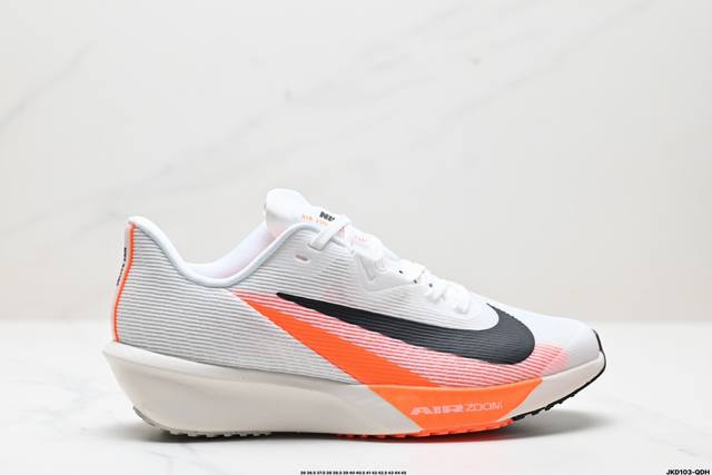 公司级耐克nike Air Zoom Rival Fly 4超弹透气轻量跑步鞋鞋款搭载 Flyknit 材料 出众弹性 易于穿脱 采用react技术 轻盈耐 跑