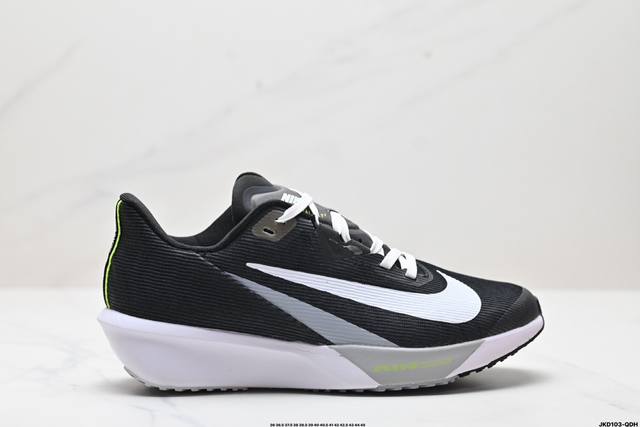 公司级耐克nike Air Zoom Rival Fly 4超弹透气轻量跑步鞋鞋款搭载 Flyknit 材料 出众弹性 易于穿脱 采用react技术 轻盈耐 跑