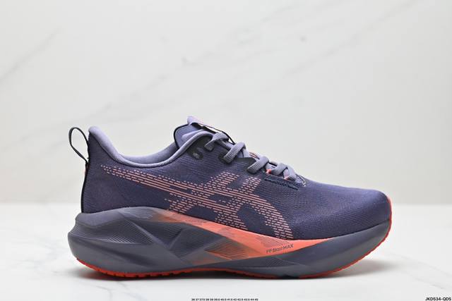 公司级asics Novablast 5 Le轻量跑鞋 低帮轻量透气缓震休闲运动跑步鞋 Novablast 5 鞋款秉承 Asics 设计理念 尊重日本的“改善