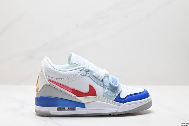 真标nike Air Jordan Legacy 312 Low耐克乔丹三合一混合版本低帮文化休闲运动篮球鞋 货号:Fq7827-106 尺码:36-45 Id