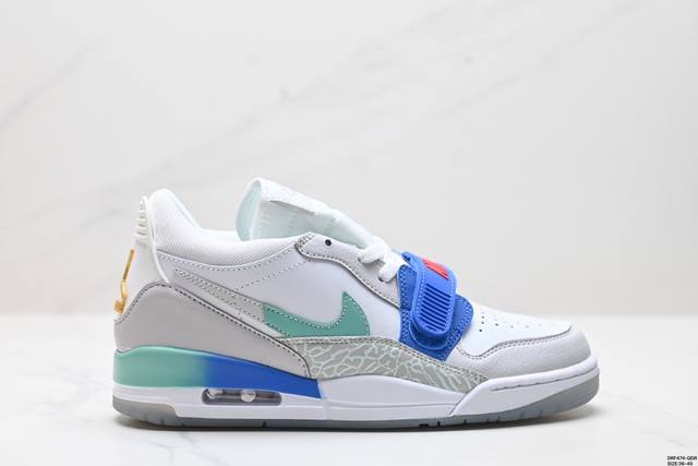 真标nike Air Jordan Legacy 312 Low耐克乔丹三合一混合版本低帮文化休闲运动篮球鞋 货号:Fq7827-106 尺码:36-45 Id