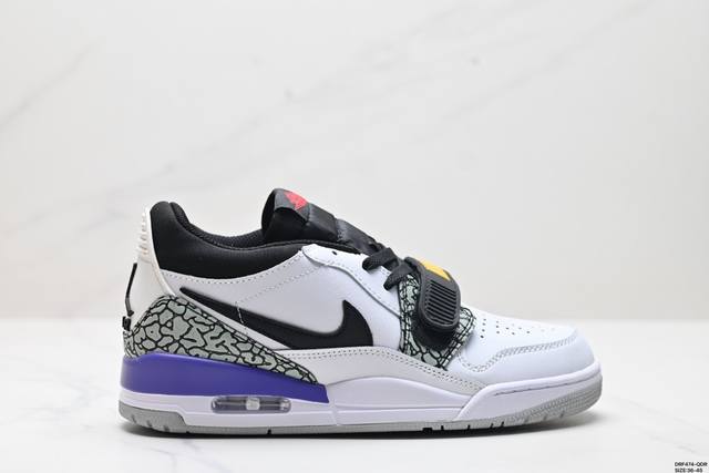 真标nike Air Jordan Legacy 312 Low耐克乔丹三合一混合版本低帮文化休闲运动篮球鞋 货号:Fq7827-106 尺码:36-45 Id