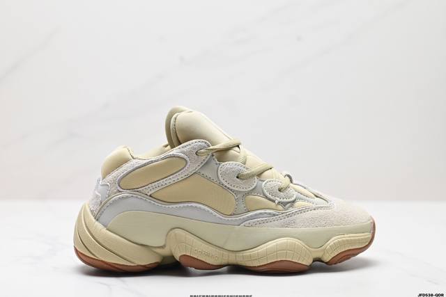 公司级adidas Originals Yeezy 500 Bone White 网布合成革 时尚休闲舒适百搭 阿迪达斯 低帮 老爹鞋 货号:Gx3606 尺码