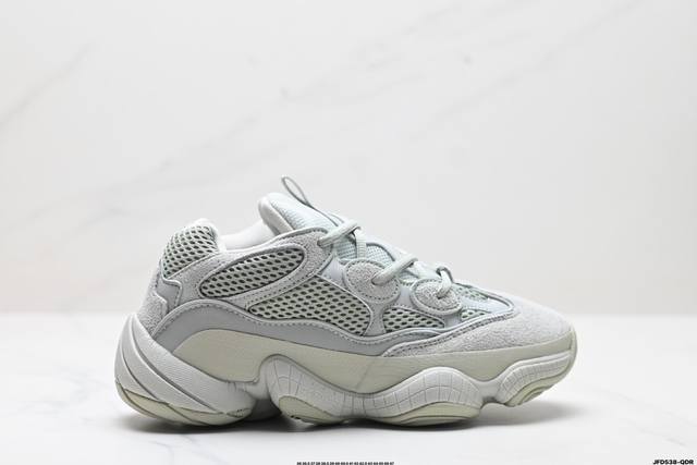 公司级adidas Originals Yeezy 500 Bone White 网布合成革 时尚休闲舒适百搭 阿迪达斯 低帮 老爹鞋 货号:Gx3606 尺码