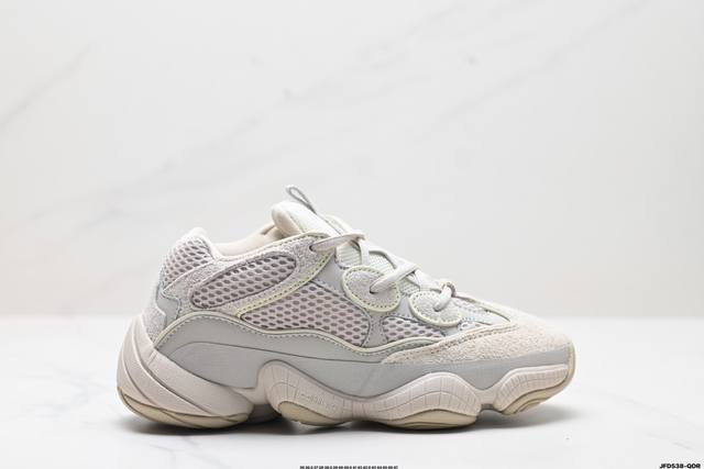 公司级adidas Originals Yeezy 500 Bone White 网布合成革 时尚休闲舒适百搭 阿迪达斯 低帮 老爹鞋 货号:Gx3606 尺码