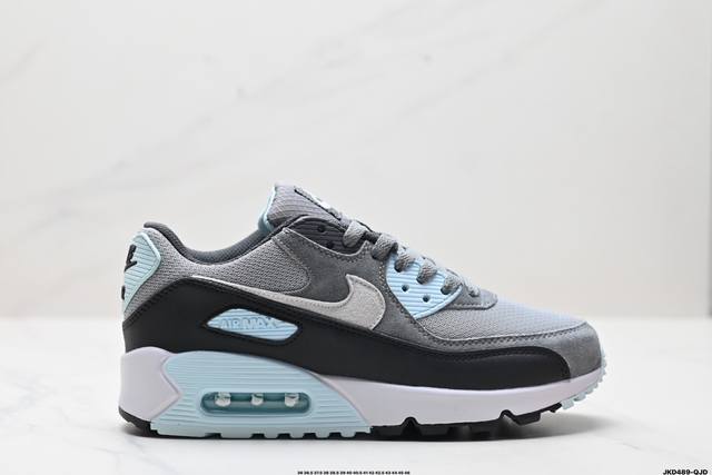 公司级nike Air Max 90 初代系列低帮复古气垫百搭休闲运动慢跑鞋 货号:Cn8490-001 尺码:36 36.5 37.5 38 38.5 39