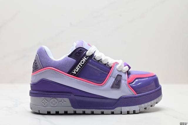 公司级全新lv路易威登louis Vuitton Trainer Sneaker Low休闲运动文化百搭板鞋 尺码:36-46 Id:Jgd268-Qjj