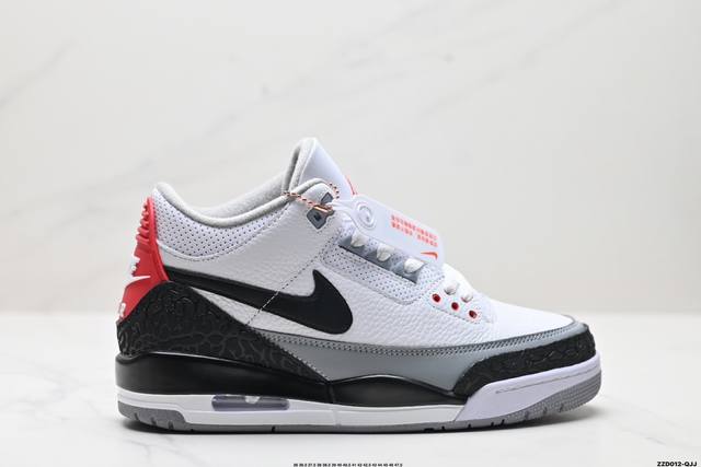 公司级air Jordan 3 Retro 迈克尔 乔丹aj3代中帮复古休闲运动文化篮球鞋 市售最高品质 原鞋开发 平台订单专用代工流水线打造 每一个配色均采购