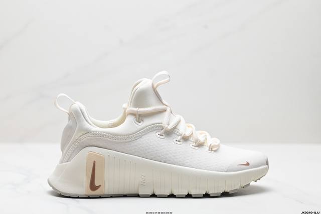 公司级nike Free Metcon 6 网布 圆头 系带 减震防滑 低帮 训练鞋 货号:Fj7126-100 尺码:36 36.5 37.5 38 38.5